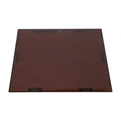 Płyty szklane Szklana płyta wierzchnia do płyty kuchennej Electrolux / AEG czarna 590 x 520 mm