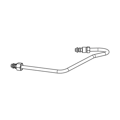 Lewa rurka zaworu gazu do płyty gazowej Electrolux / AEG 3541403014
