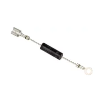 Dioda wysokiego napięcia do kuchenki mikrofalowej Whirlpool / Indesit / Ariston / Hotpoint NI 91 mm 481912118265 C00312562 482000006101 C00311368