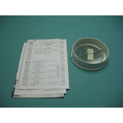 Reduktor z klapą zwrotną +instrukcją montażu (1003560)