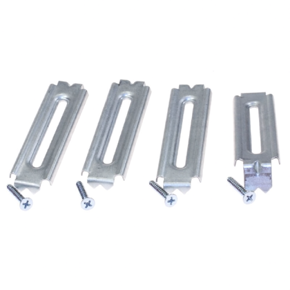 Komplet zaczepów montażowych do płyty grzewczej Whirlpool / Indesit / Ariston / Hotpoint 481240418498 C00328978