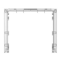 Szyba przednia drzwi piekarnika Electrolux / AEG czarna 596 x 465 mm