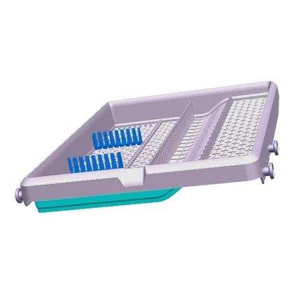 Taca na sztućce do zmywarki Electrolux / AEG niebieska 464 x 362 mm