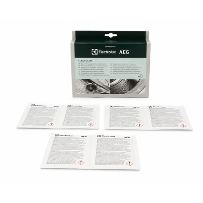 Środek czyszcząco-odkamieniający Clean & Care 3w1 do pralek i zmywarek Electrolux AEG 9029865574 6 saszetek