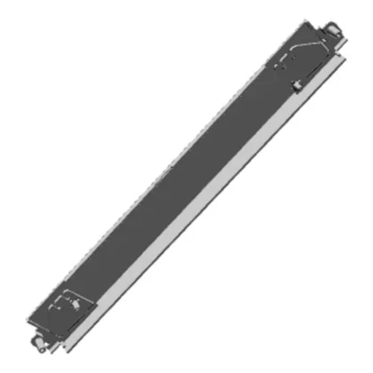 Elementy szklane i plastikowe lo Górna listwa zawiasów do lodówki Electrolux / AEG srebrna 8073171020