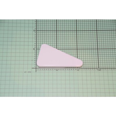 1048536 Zaślepka zawiasu górnego biała AMICA