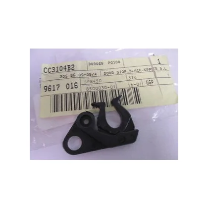 Hamulec drzwi do lodówki Electrolux / AEG czarny górny prawy 2058609054