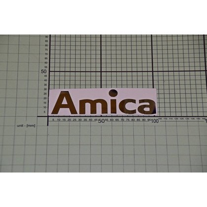 Logo Amica 100x27,3MM - naklejka (1039632)