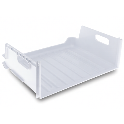 Elementy szklane i plastikowe lo Pojemnik górny zamrażarki do chłodziarko-zamrażarki Ariston / Indesit / Hotpoint / Whirlpool C00344813 481010993047 C00519916