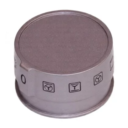 Pokrętło funkcji piekarnika Amica srebrne inox 9070555