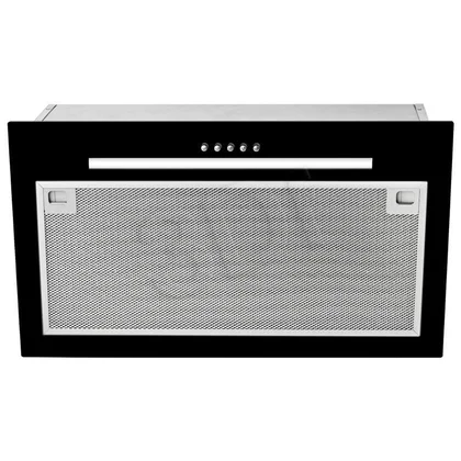 Okap podszafkowy Teka GFG2 Glass Black czarny 55 cm 334 m3/h