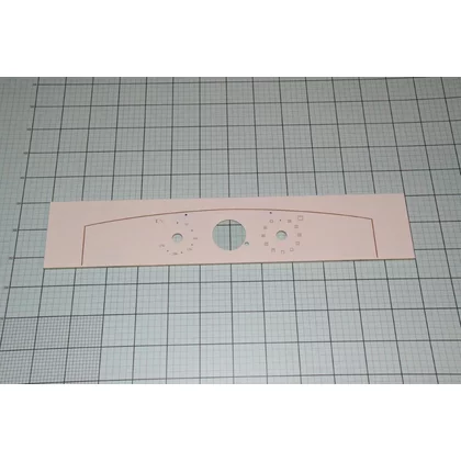 Elementy obudowy Tablica panelu przedniego do kuchni Amica 1ETYW retro bez logo 9052736