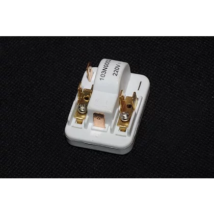 Sprężarki, akcesoria, przekaźnik Przekaźnik rozruchowy PTC do sprężarki chłodniczej Danfoss 230 V 25 Ohm 253-8 103N0021