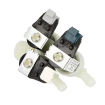 Elementy elektryczne do pralek r Elektrozawór 3-drożny pralki Candy Hoover 43013592 220-240V oryginał