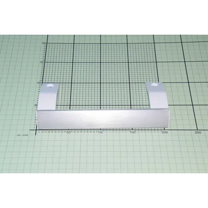 Uchwyt drzwi do chłodziarko-zamrażarki Amica biały/inox 200 mm 1038171