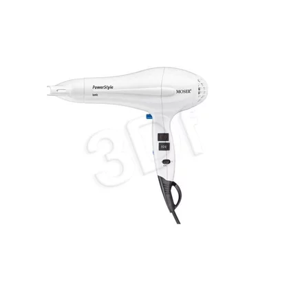 Suszarka do włosów Moser Power Style Ionic 4320-0051 biała 2000 W