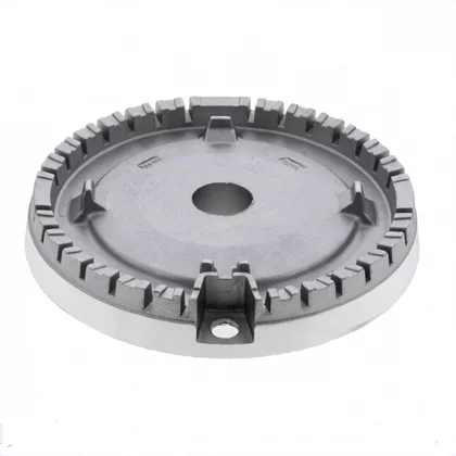 Kołpak podstawy dużego palnika do płyty gazowej Whirlpool / Indesit / Ariston / Hotpoint 481010621285 C00313900