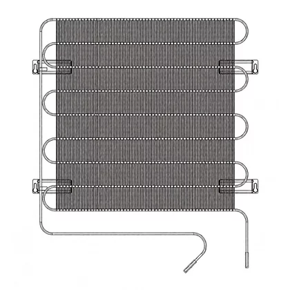 Skraplacze Skraplacz układu chłodniczego do lodówki Electrolux / AEG 571 x 540 mm 2064006006