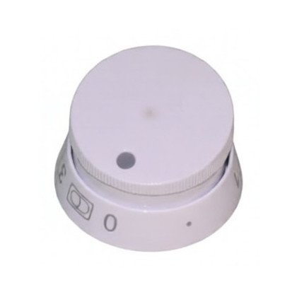 Pokrętło białe płytki grzejnej Amica z polem poszerzonym E455.00/09.2172K.00 9043002