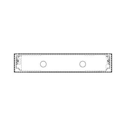 Elementy obudowy Panel obsługi do piekarnika Electrolux / AEG biały 60 cm SET,2K