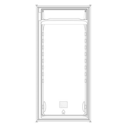 Drzwi chłodziarki, 538x1032mm Electrolux (2256521010)