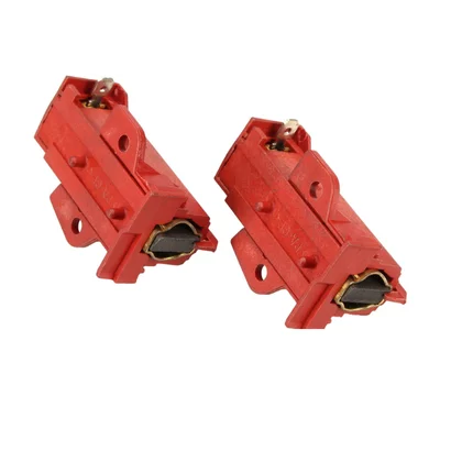 Elementy elektryczne do pralek r Szczotki węglowe silnika lewe do pralki Candy / Haier / Hoover 5 x 12,5 x 30 mm 49028931