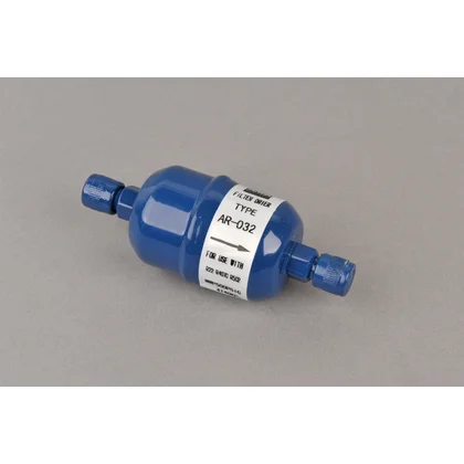 Filtry odwadniające, bakteryjne, Filtr odwadniacz Castel do układów chłodniczych 1/4" SAE / 6 mm skręcany 4305/2 C-032 12116