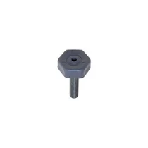 Nóżka stopka do lodówki Beko / Grundig / Arcelik srebrna 4548960400