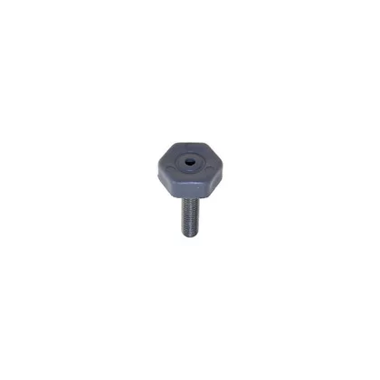 Nóżka stopka do lodówki Beko / Grundig / Arcelik srebrna 4548960400