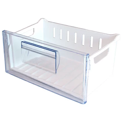Półki na drzwi różni producenci Szuflada zamrażarki Electrolux / AEG transparentna 444 x 201 mm