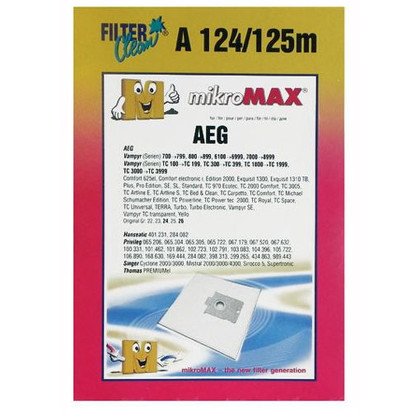 Worki Aeg 7100 .../Exquisit/Öko Vampyr/TC/Vampyr/GR 22/GR 24/GR 25 - 4 szt. + filtr (AGMB03)