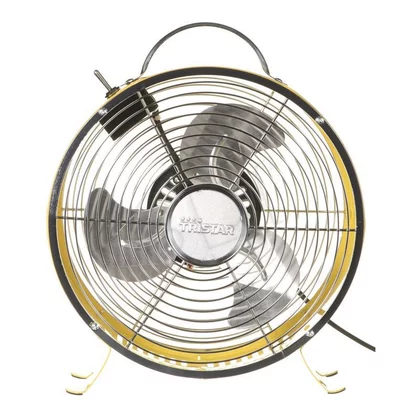 Wentylator biurkowy Tristar VE-5964 25 cm 20 W żółty