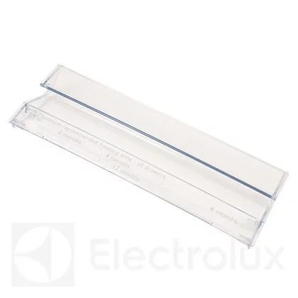 Klapa przegródki zamrażarki do lodówki Electrolux / AEG niebieska z nadrukiem 2675029066