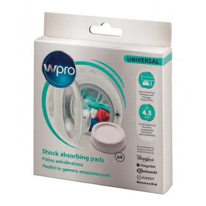 Podkładki antywibracyjne do pralki i suszarki Whirlpool / Wpro 4 szt. 484000000364 C00375326 484000008531 C00380128
