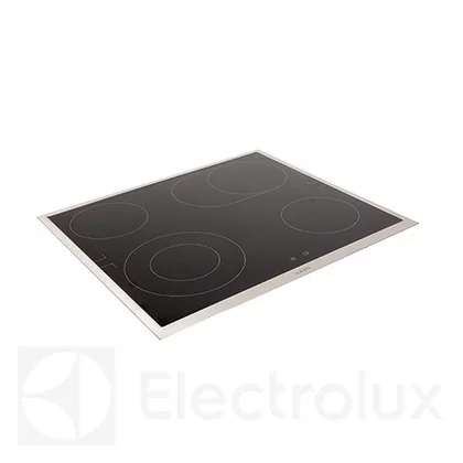 Blat ceramiczny do płyty grzejnej Electrolux / AEG z ramką inox 5613013118