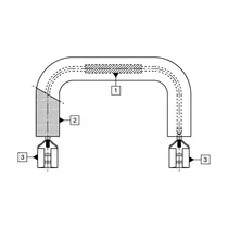 Opornik rozładowujący do kuchenki, piekarnika i płyty grzewczej Electrolux / AEG 3570680037