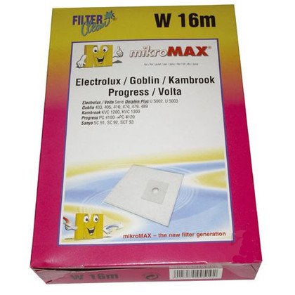W16M worki do odkurzacza 4 szt. + mikrofiltr + filtr silnika