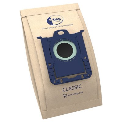 Worki papierowe E200 s-bag Classic 5 szt. do odkurzacza Electrolux – zamiennik do 9000844804