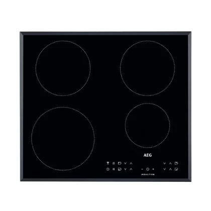 Płyty szklane Szklana płyta grzejna do płyty Electrolux / AEG czarna 590 x 520 mm