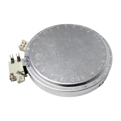 Pole grzewcze dwustrefowe do płyty szklano-ceramicznej Ariston / Indesit / Hotpoint / Whirlpool EGO 1700/700 W 200 mm C00084563 482000022724