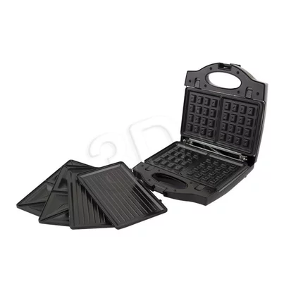 Opiekacz 3 w 1 Esperanza Muffuletta EKT005 700 W czarny / inox