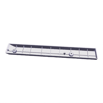 Lewy wspornik prowadnicy do lodówki i zamrażarki Electrolux / AEG 301 mm 8074082028