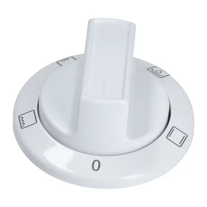 Pokrętło funkcji do piekarnika Beko / Grundig / Arcelik białe 250315094