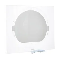 Części drzwiczek do suszarek bęb Panel przedni przy oknie z zawiasem do suszarki Electrolux / AEG 4055306585