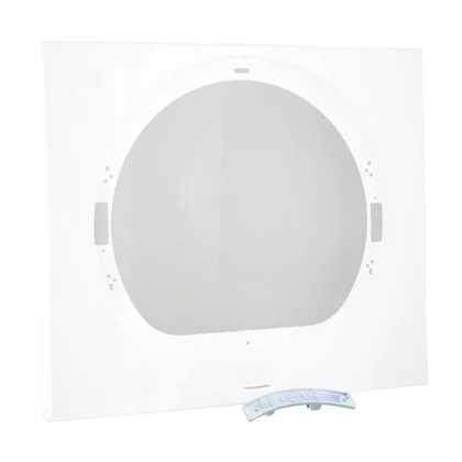 Części drzwiczek do suszarek bęb Panel przedni przy oknie z zawiasem do suszarki Electrolux / AEG 4055306585