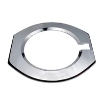 Ramka zewnętrzna drzwiczek pralki Ariston / Indesit / Hotpoint / Whirlpool biała C00029049 482000073209