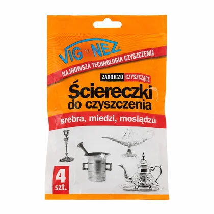 Ściereczki do czyszczenia srebra, miedzi i mosiądzu