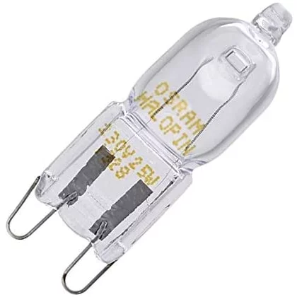 Żarówka halogenowa G9 do piekarnika Whirlpool / Indesit / Ariston / Hotpoint 40 W 230 V 481010391431 C00314191