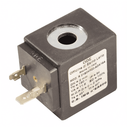 Cewka elektrozaworu kostkarki lodu do lodówki Whirlpool / Indesit / Ariston / Hotpoint 481228168428 C00317278
