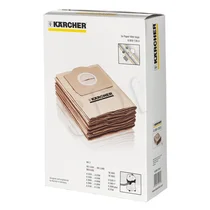 Papierowe torebki filtracyjne do odkurzacza Kärcher WD / MV / SE 5 szt. 6.959-130.0